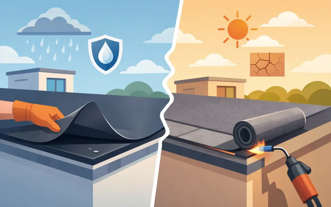 Are Rubber Flat Roofs Better Than Felt?