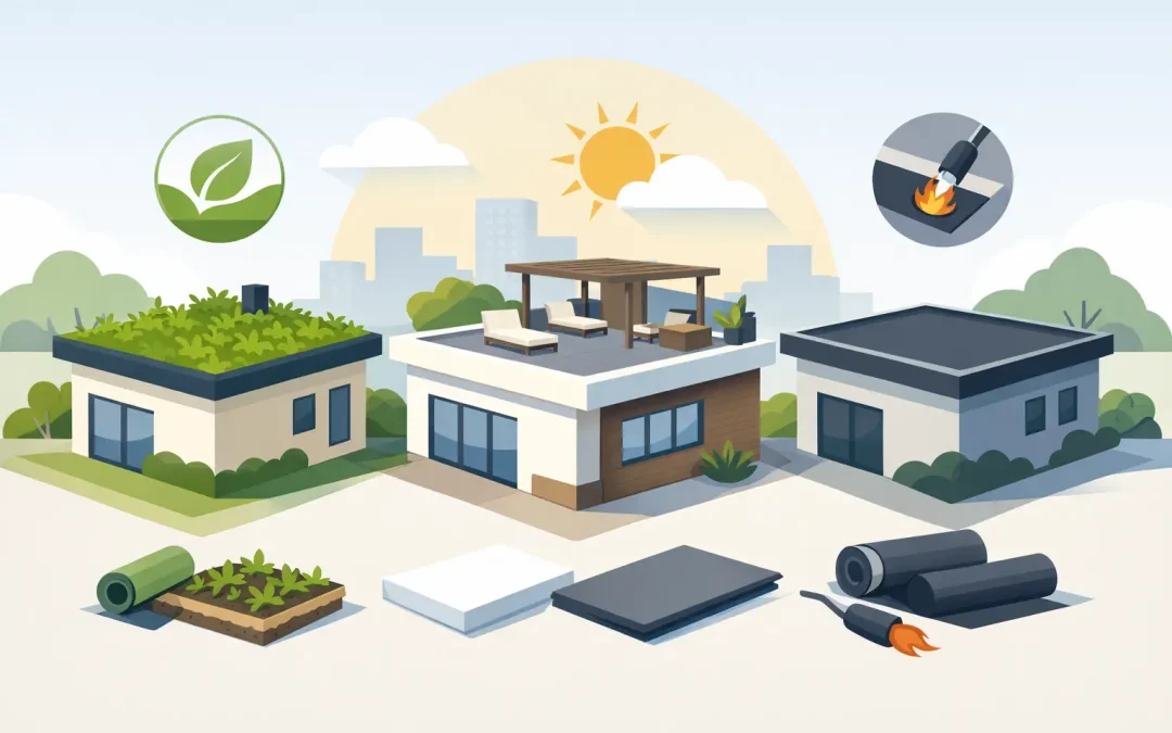 Best Options for Flat Roofing at Home