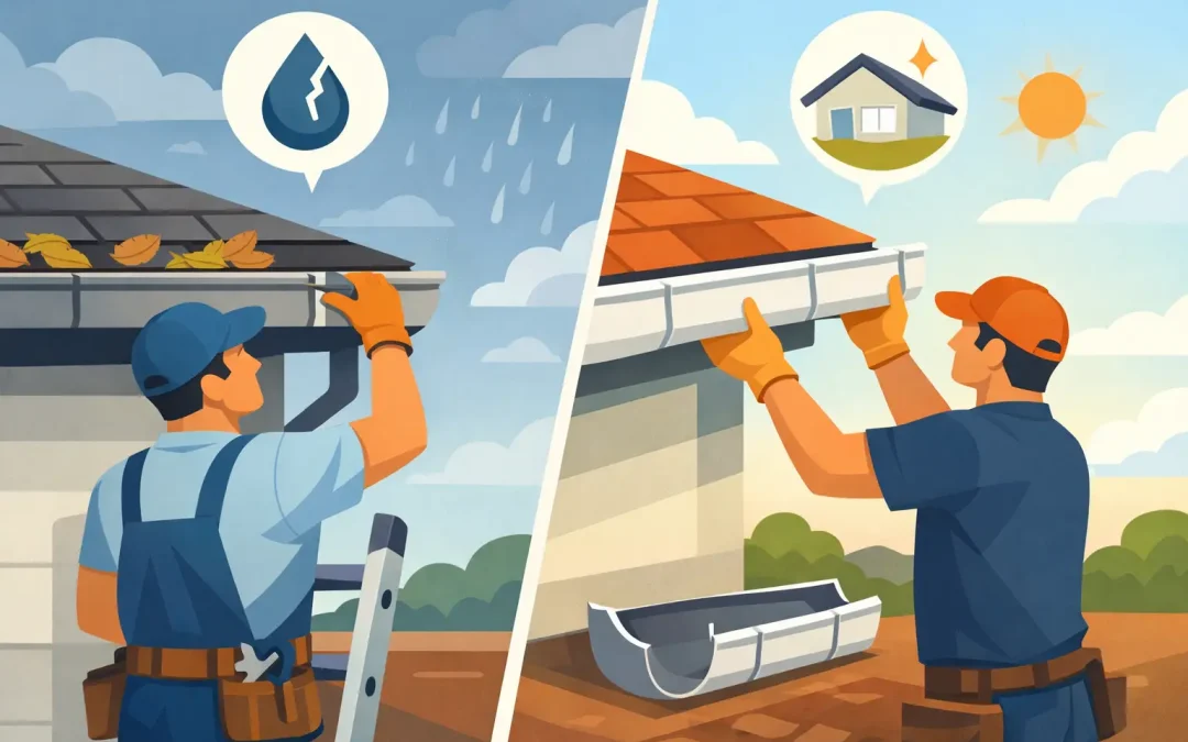 Gutter Repair vs Replacement: Which Is Best?
