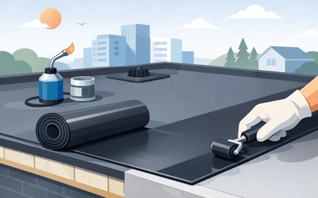 Rubber Flat Roof Membrane Explained