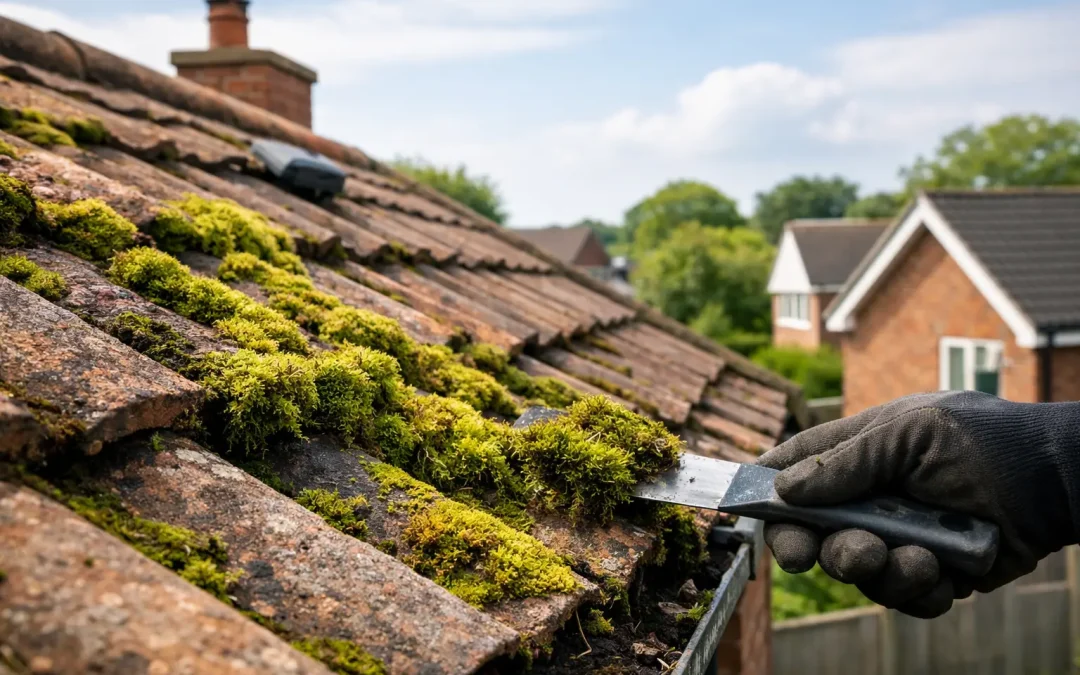 Is Roof Moss a Problem for Midlands Homes?