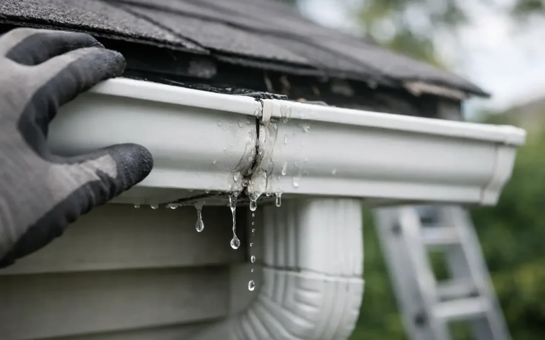 How to Spot Gutter Joint Leaks Before They Spread